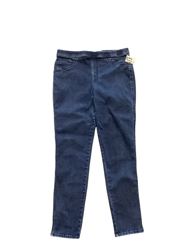 Jeans Straight By Kancan In Blue, Size: 14