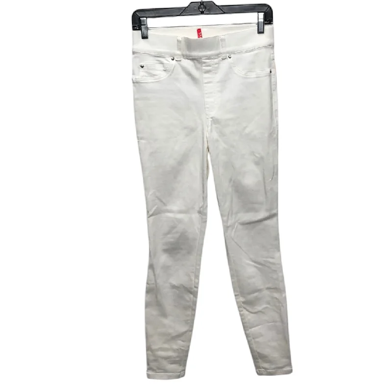 Jeans Jeggings By Spanx In White Denim, Size:S