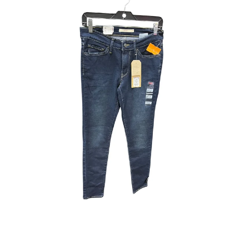 Jeans Skinny By Levis In Blue, Size: 6