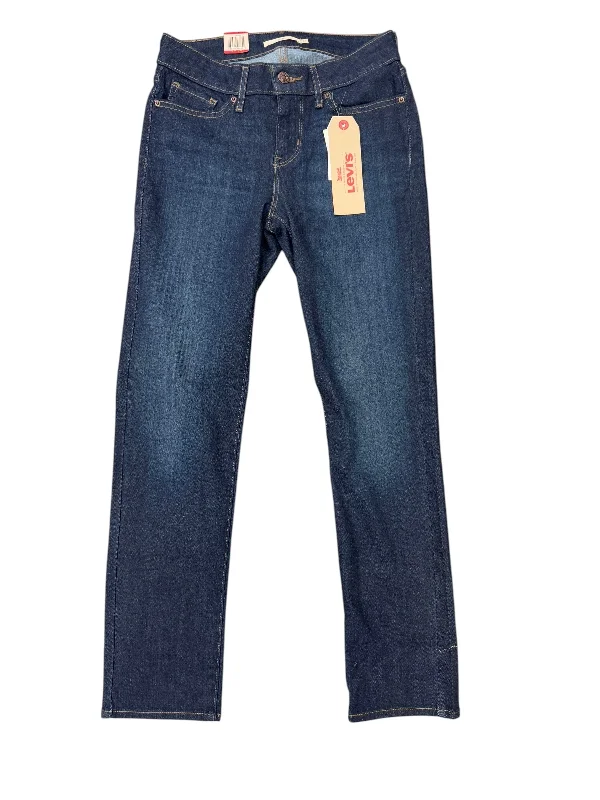 Jeans Skinny By Levis In Blue Denim, Size: 6