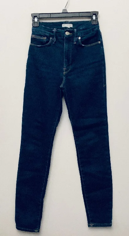 Jeans Skinny By Good American In Blue, Size: 0p