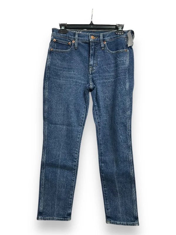 Jeans Straight By J. Crew In Blue Denim, Size: 2