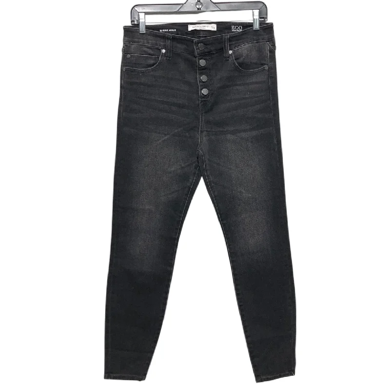 Jeans Skinny By Liverpool In Black Denim, Size:10