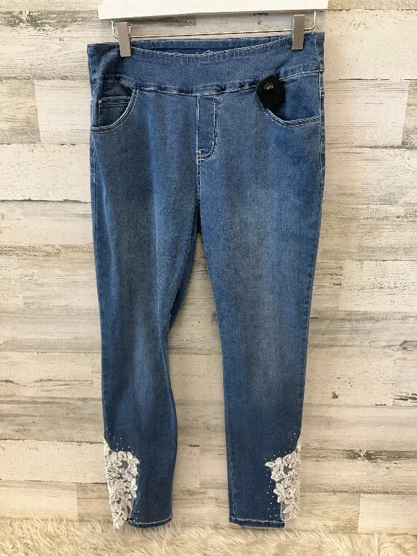 Jeans Straight By Ethyl In Blue, Size: 8