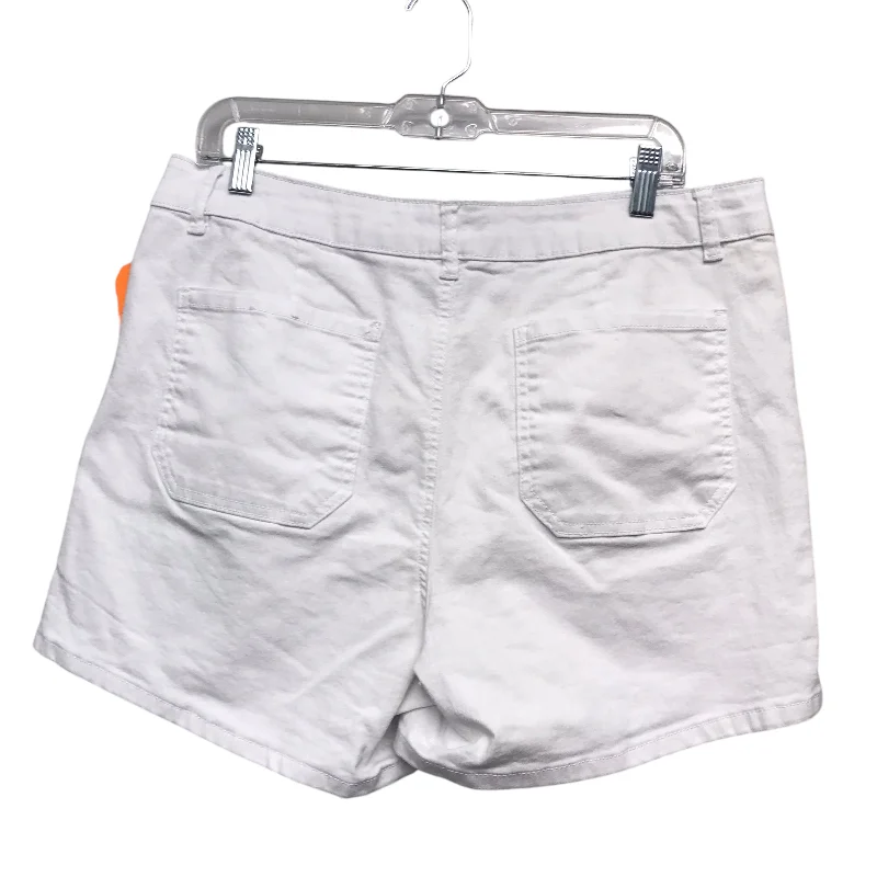 Shorts By D Jeans In White Denim, Size:14