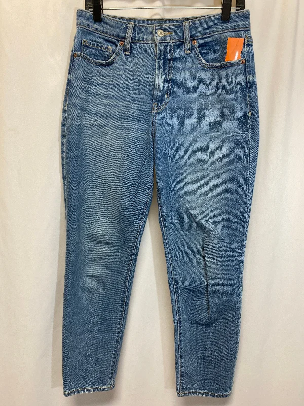 Jeans Straight By Old Navy In Blue Denim, Size: 6