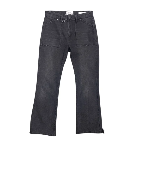 Jeans Flared By Cotton On In Black, Size: 6