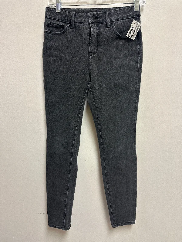 Jeans Skinny By Time And Tru In Black, Size: 4