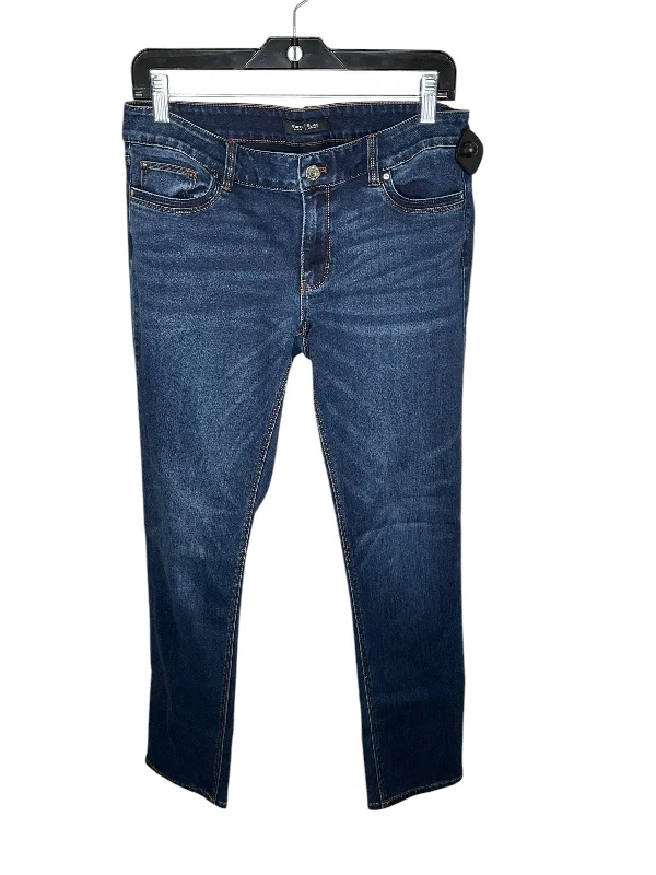 Jeans Skinny By White House Black Market In Blue Denim, Size: 8