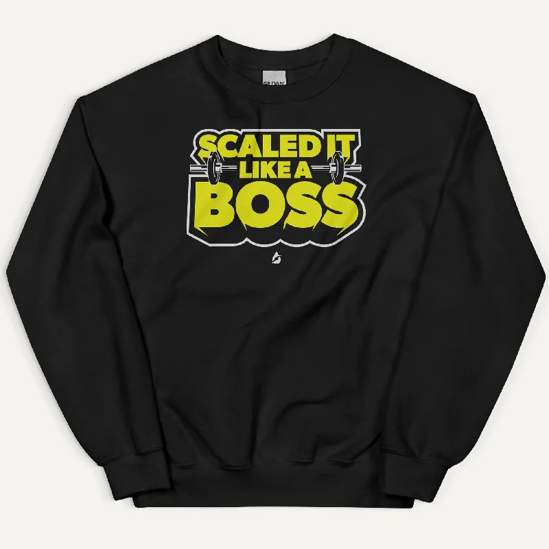 Scaled It Like A Boss Sweatshirt