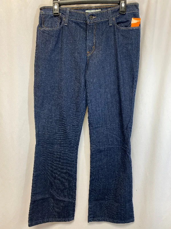 Jeans Boot Cut By Liz Claiborne In Blue Denim, Size: 12