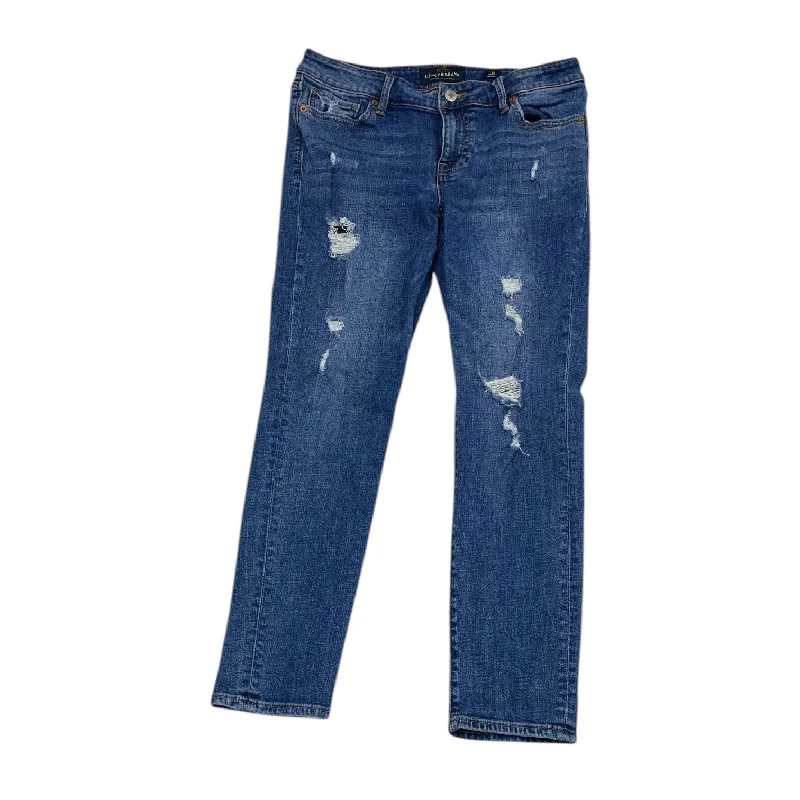 Jeans Skinny By Lucky Brand In Blue Denim, Size: 6