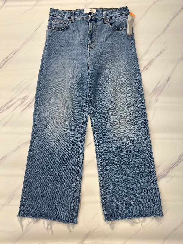 Jeans Wide Leg By 7 For All Mankind In Blue, Size: 6