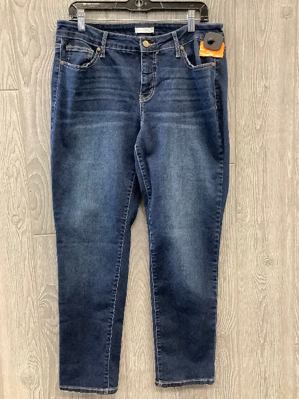 Jeans Straight By Westport In Blue, Size: 10