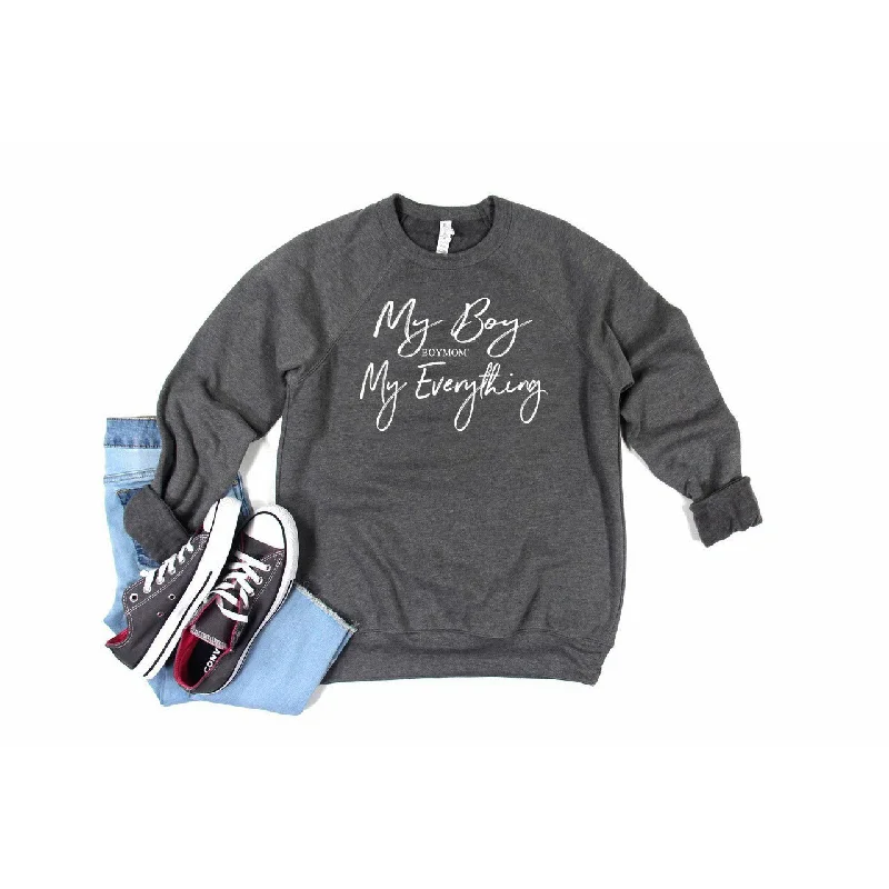 SINGULAR My Boy My Everything Sweatshirt -DK GREY