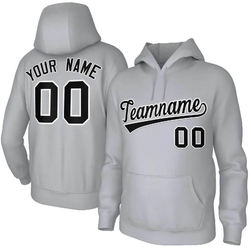 Custom Classic Style Hoodie Game Gray Training Uniform