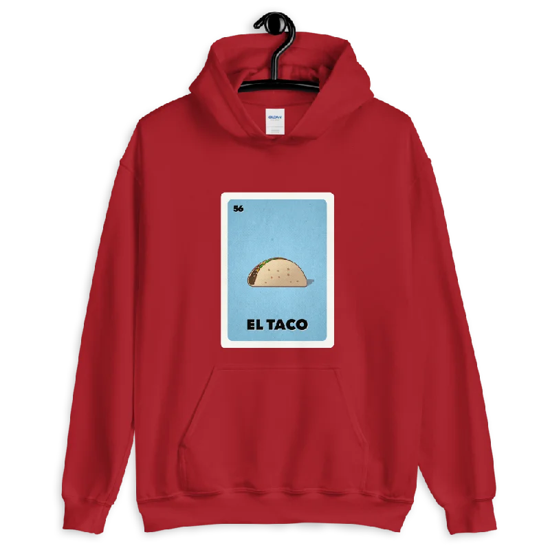 El Taco Loteria Card Pullover Hoodie