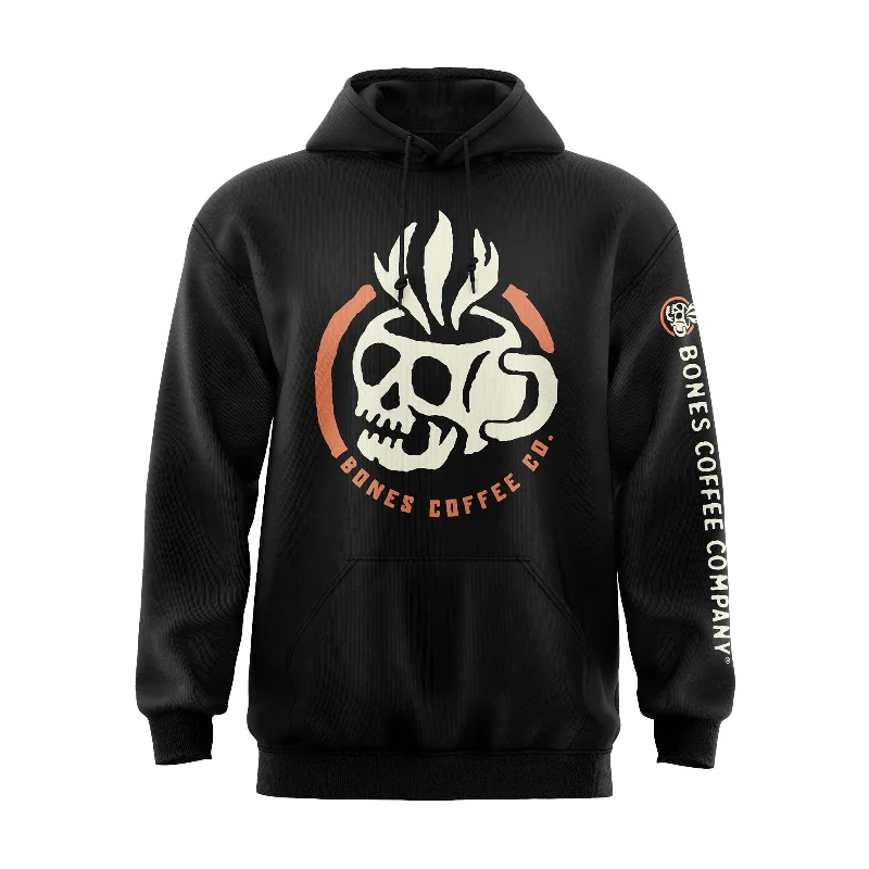 Skull Cup Pullover Hoodie