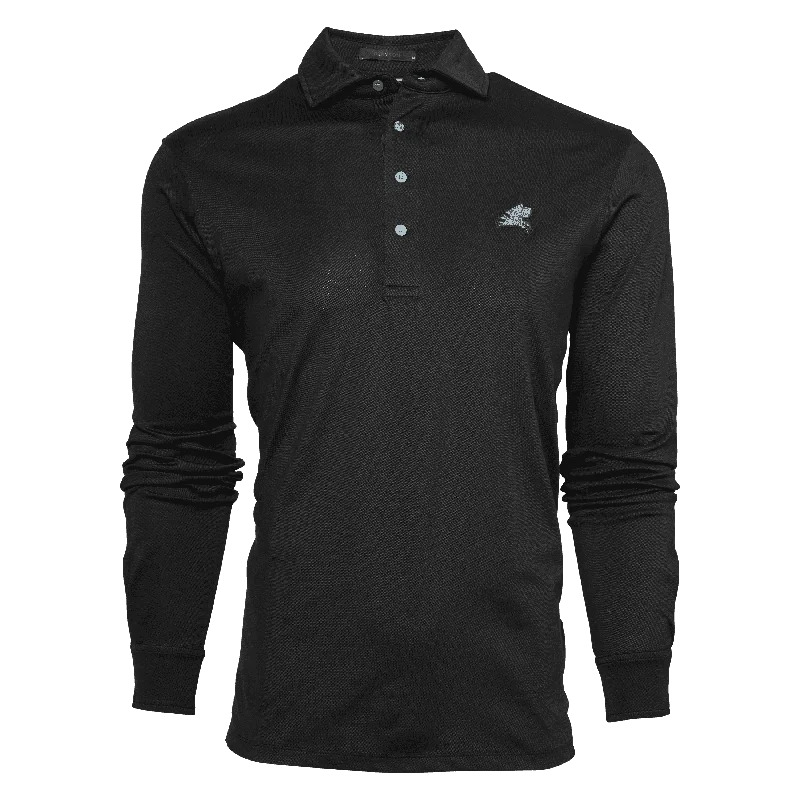 Angel Wolf Omaha Long Sleeve Polo