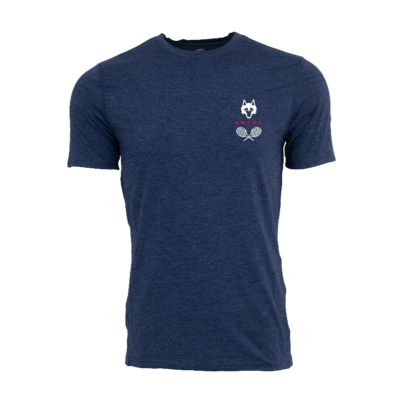 Patriot Wolf Racquet Guide Sport Tee