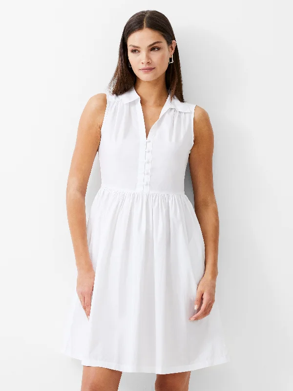 Sleeveless Smock Dress