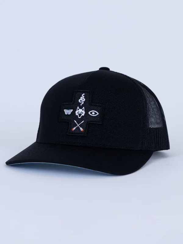 The Unknown Cross Trucker Hat