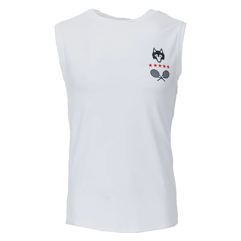 Wolf Of Queens Guide Sport Sleeveless Tee