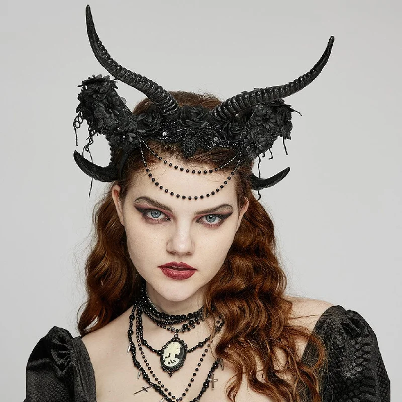 Women's Gothic Antler Headdress