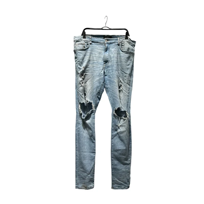 AMIRI/Skinny Pants/38/Cotton/BLU/