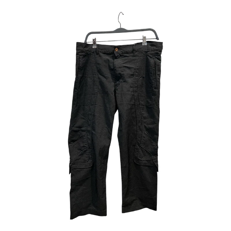 COMME des GARCONS HOMME PLUS/Pants/M/Cotton/BLK/CROPPED