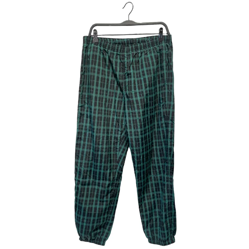 Supreme/Straight Pants/M/Nylon/GRN/Plaid/