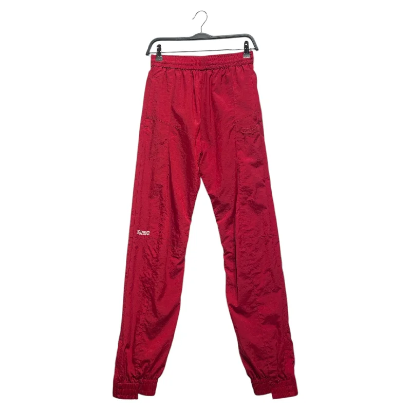 VETEMENTS/Reebok/Pants/S/Nylon/RED/Joggers/Automne Hiver 2018 Trackpants