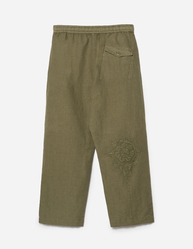 5240 Thar Desert Hemp Track Pants Olive