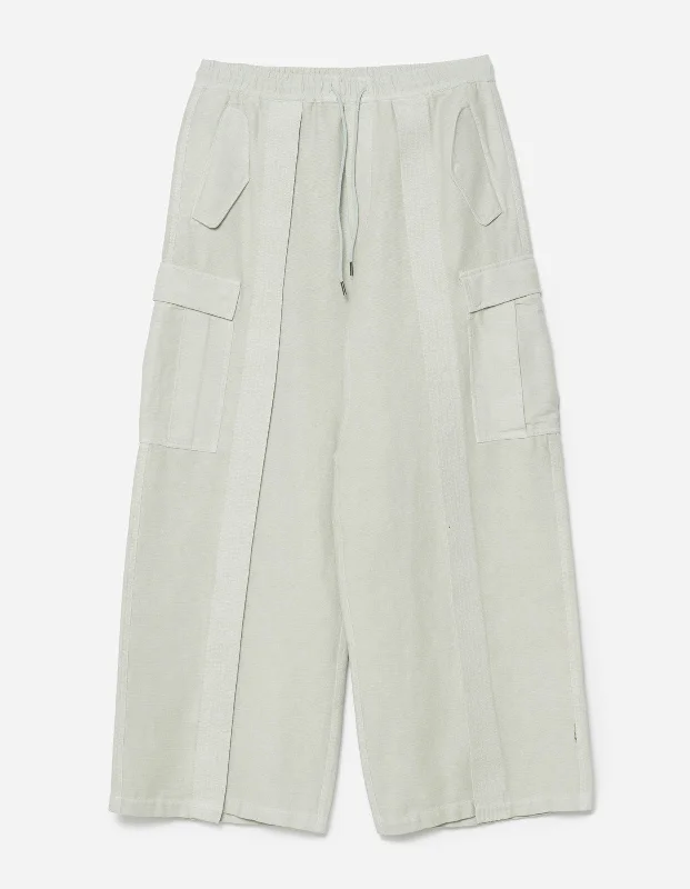 5329 Hakama Cargo Track Pants Sage