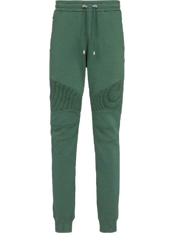 Drawstring Cotton Track Pants