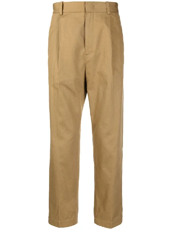 Tailored-Cut Cropped Trousers